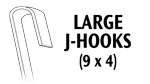 Large J-Hook Arm : Installation Instructions for Rain-X® Quantum®
