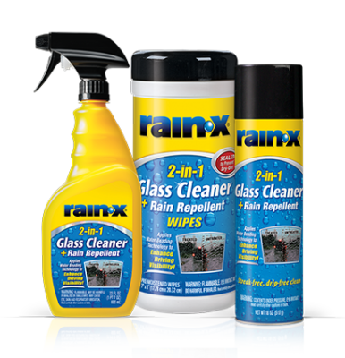 Rain-X 2-In-1 Glass Cleaner + Rain Repellent